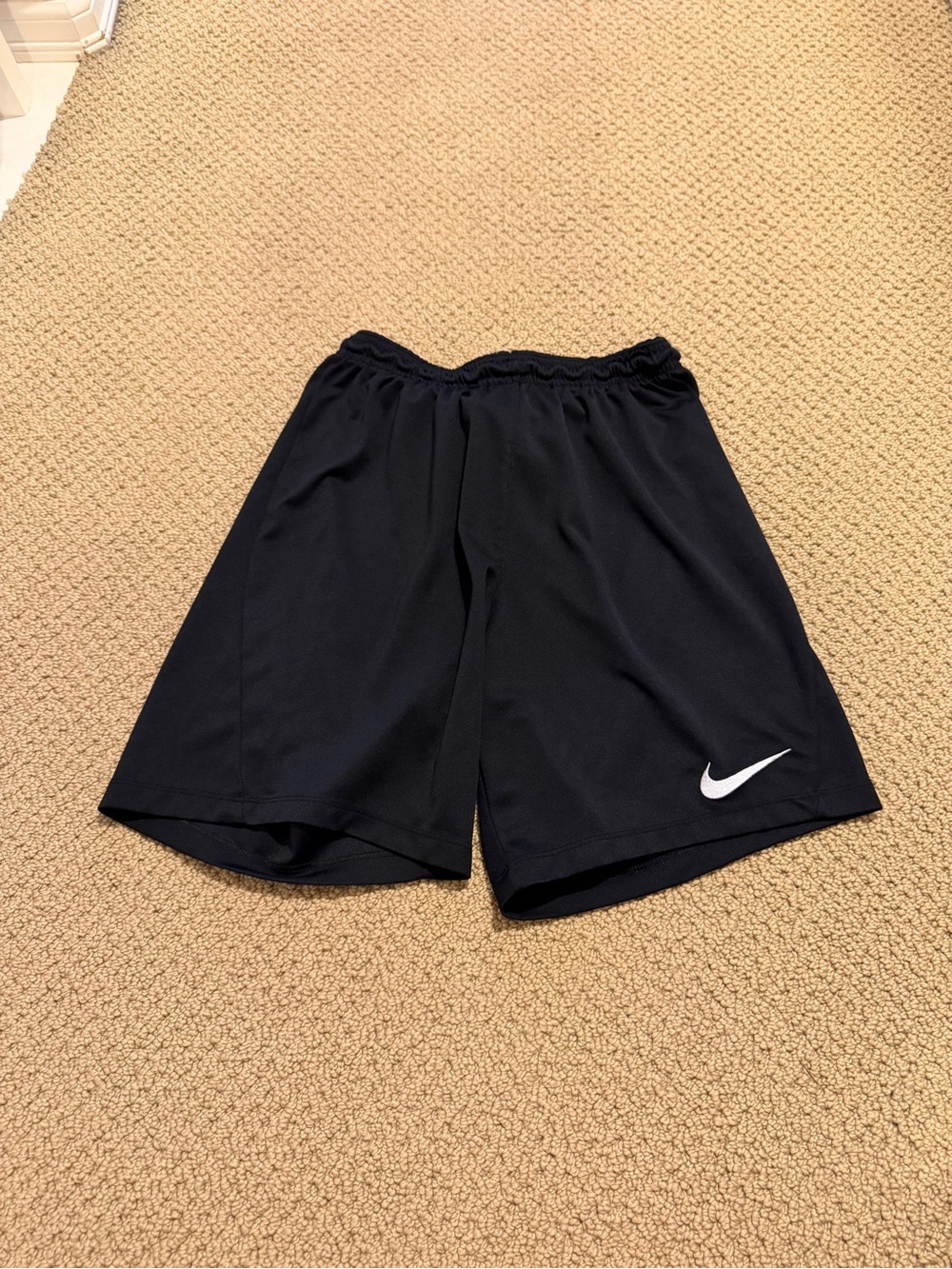 Nike Dri-Fit Slim Fit Soccer Futbol Shorts Black (Men’s Size Medium)